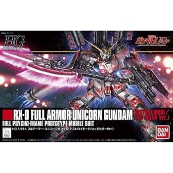 HG ガンプラ ユニコーンガンダム6個セット Amazon.co.jp: Bandai Hobby HGUC #178 Full Armor Unicorn